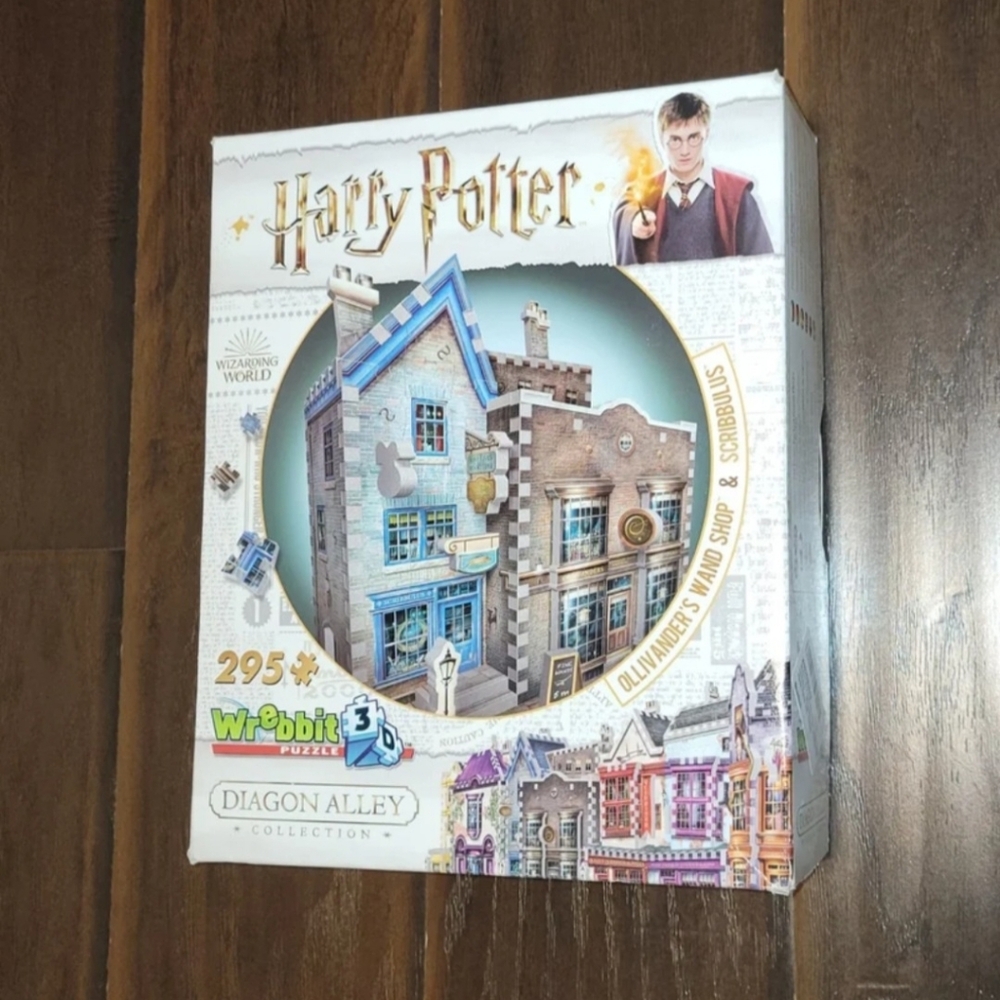 Harry Potter 3D Puzzle Diagon Alley house toys building olivanders wand shop